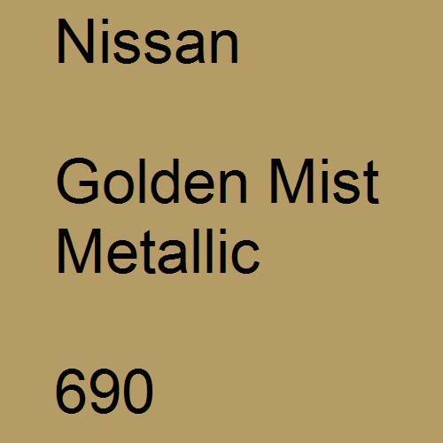 Nissan, Golden Mist Metallic, 690.